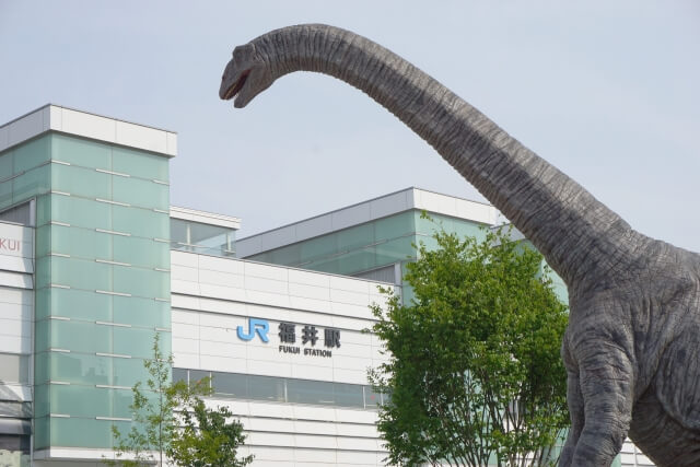 北陸地方の福井駅前イメージ画像