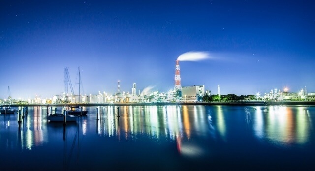 三重県の石油コンビナート イメージ画像