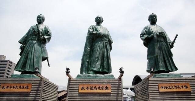 四国地方の偉人イメージ画像