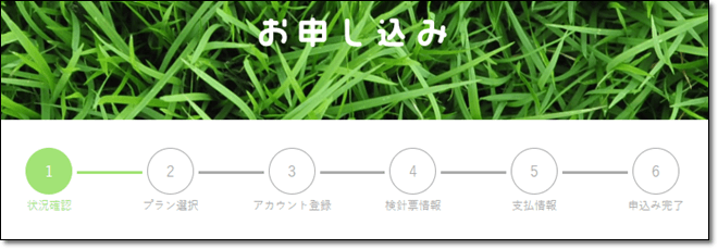 あしたでんきの申し込み画面のイメージ画像1